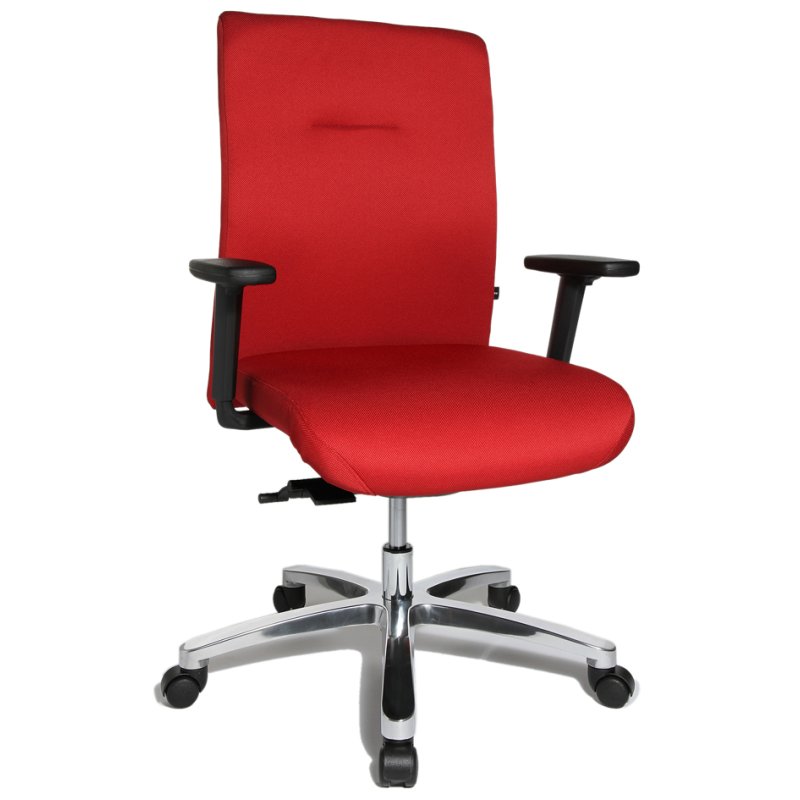 Topstar bureaustoel Big Star 10, rood, draagkracht 150 kg